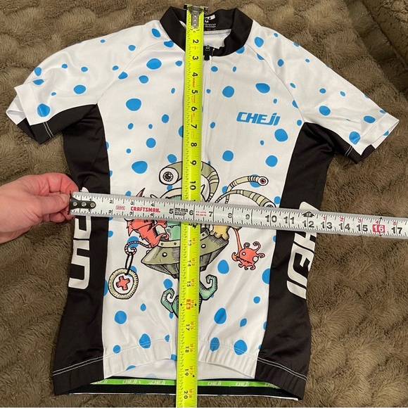 Cheji Medium Cycling Jersey and Shorts Set and Pearl Izumi gloves! WOW! 🚴🚴🚴 - Picture 8 of 11